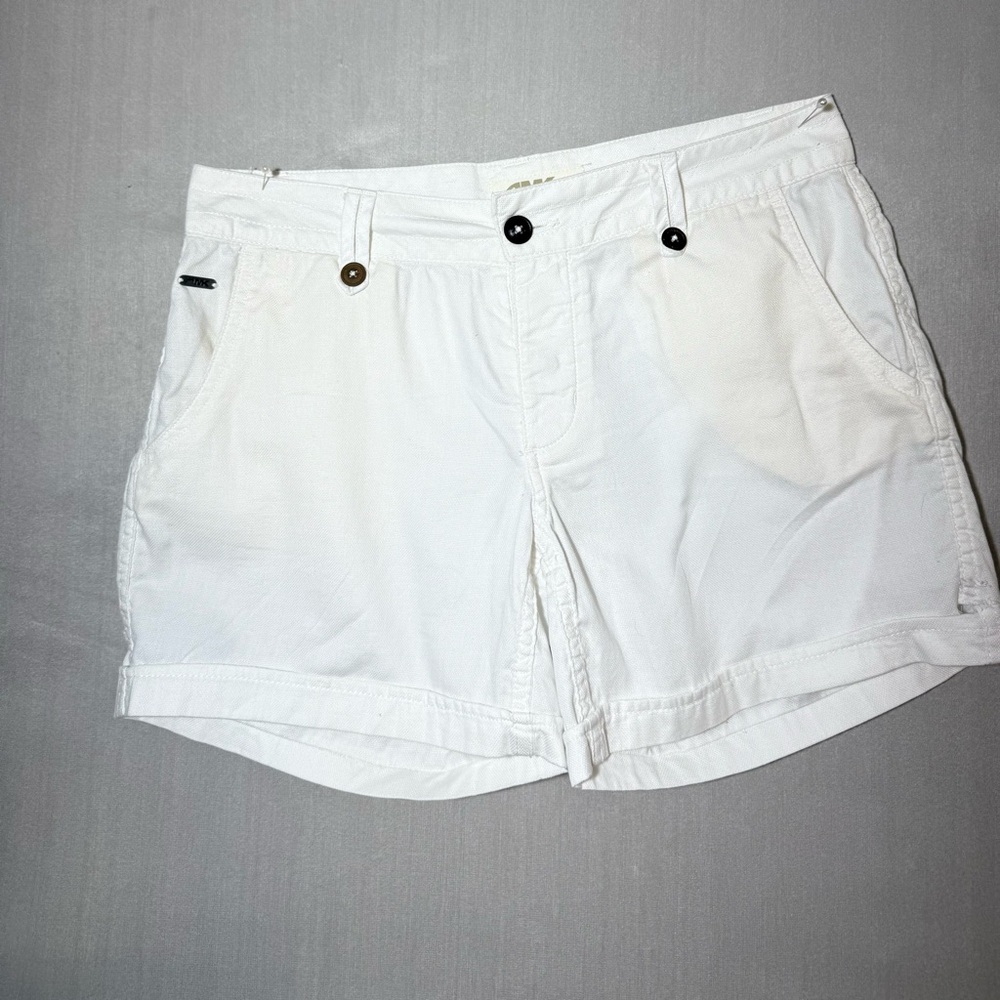 Mountain Khaki Jackson Hole White 100% Cotton Shorts size 4